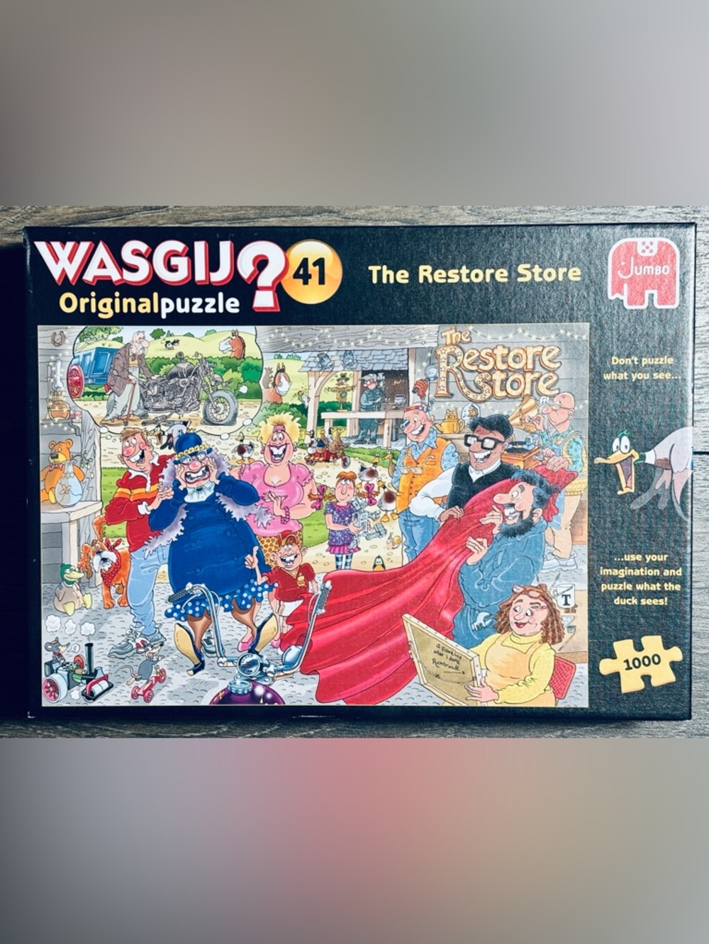 Wasgij Original #41 'The Restore Store!' 1000 Piece Puzzle EXCELLENT